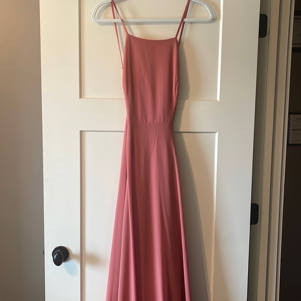 Rusty Rose Maxi Dress